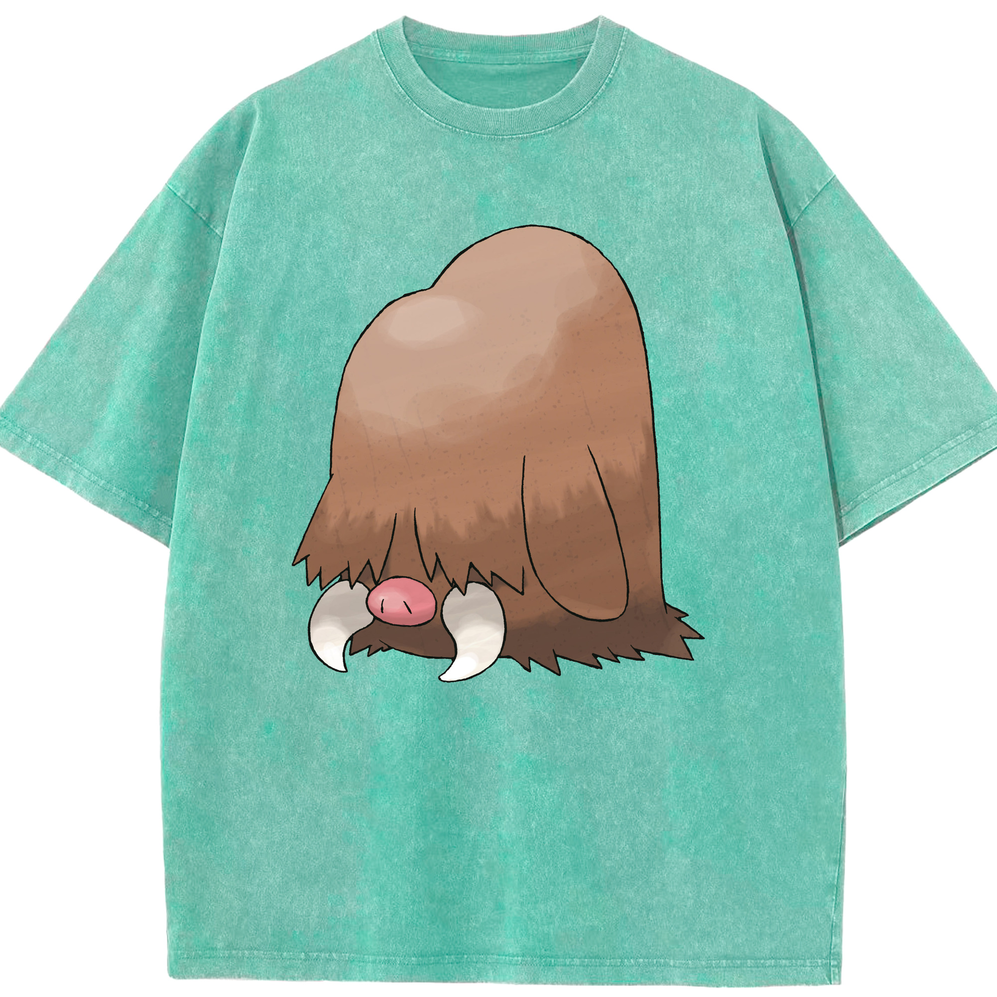 （画像用） ポケットモンスター Pokémon 綿100% ヴィンテージ風 半袖Tシャツ（フロントプリント）